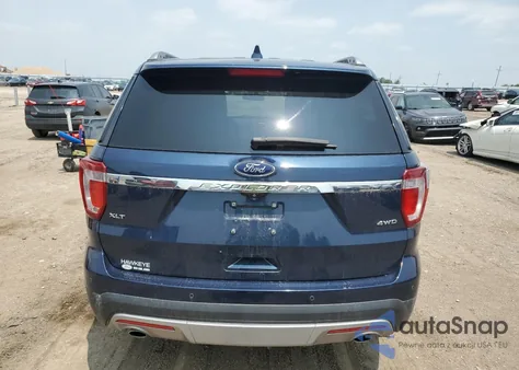 2017 Ford Explorer Xlt из США, поврежденный, VIN 1FM5K8D81HGD16875